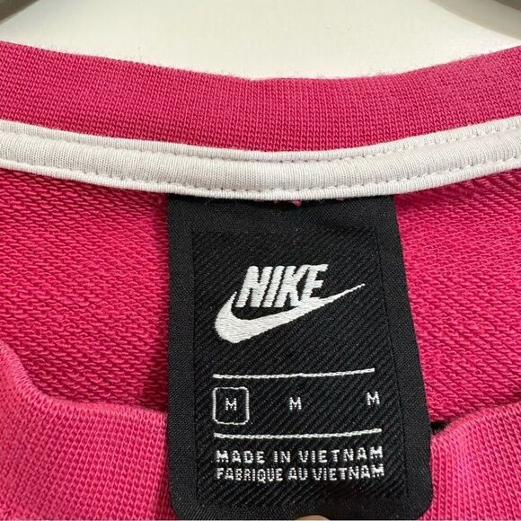 NIKE SPORTSWEAR NSW SOFT FRENCH TERRY FLEECE CREWNECK VIBRANT PULLOVER SWEATER M - Picture 9 of 13